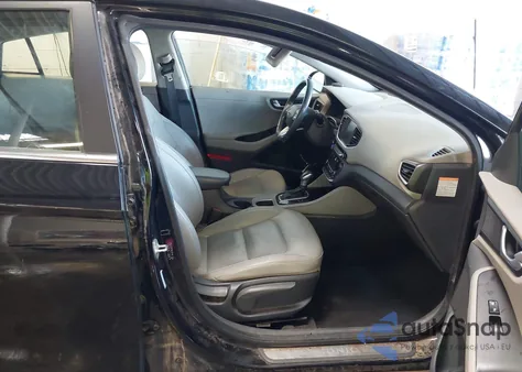 2017 Hyundai Ioniq Hybrid Limited из США, поврежденный, VIN KMHC05LC6HU026635